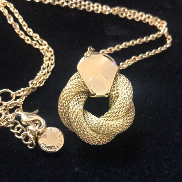 Charter Club gold tone necklace - Picture 4 of 5